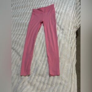 Athleta Pink Girls Leggings